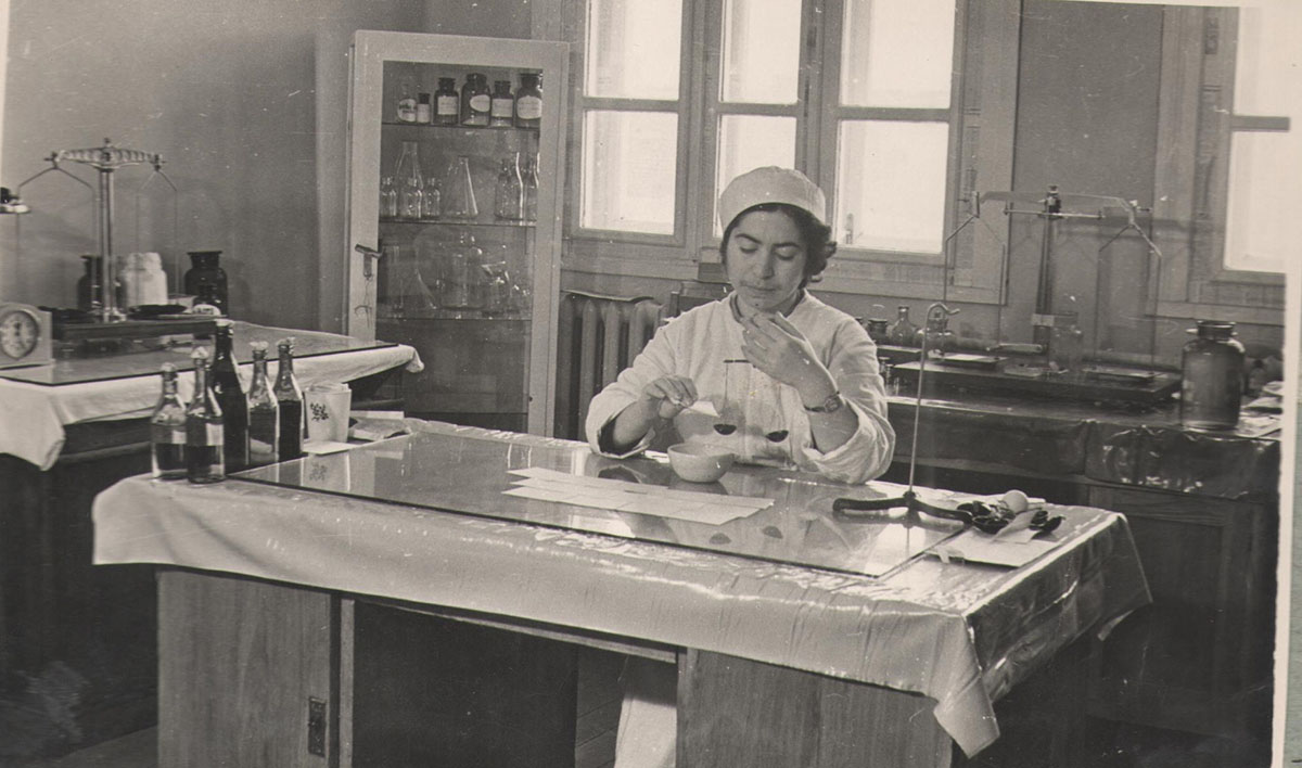 Фармацевт Зискинд Клара Соломоновна, 1963 год.