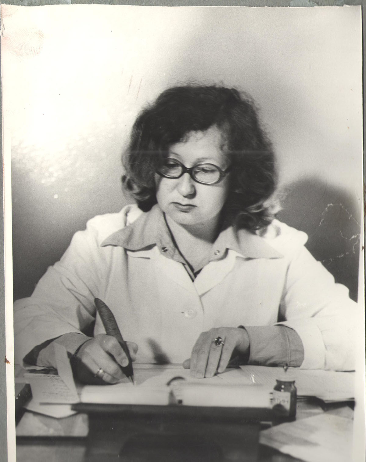 Заведующая отделением Зубарева Тамара Бариевна, 60-е годы.
