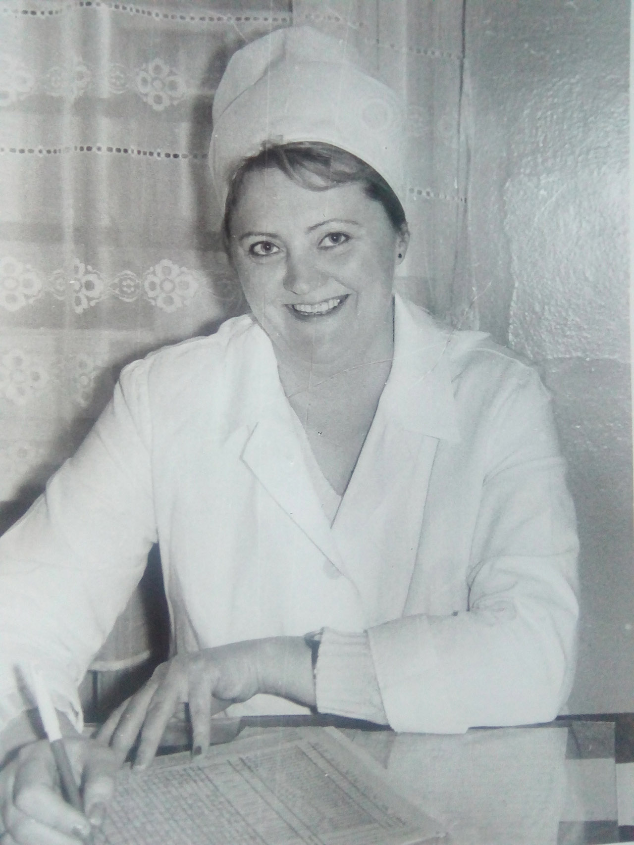 Старшая м/с 24-го отделения Певнева Тамара Михайловна, 1985 год